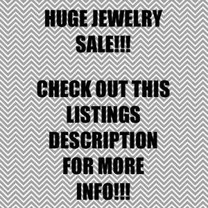 HUGE JEWELRY SALE